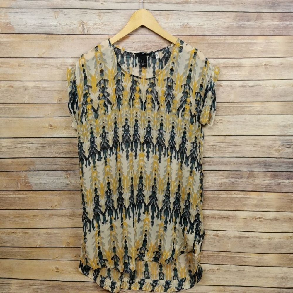 H&M sheer top size 8